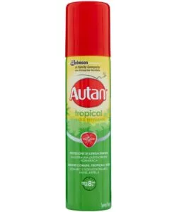 Spray antizanzare autan 'tropical', 100 ml